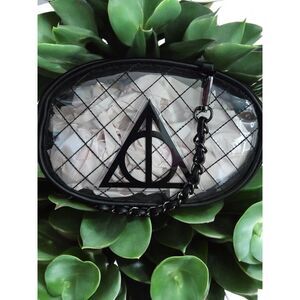 Harry Potter Deathly Hallows Belt Waist Bag Clear Crossbody Universal Studios